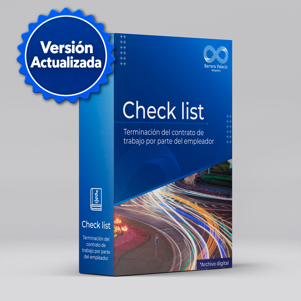 check list terminación de contratos versión actualizada